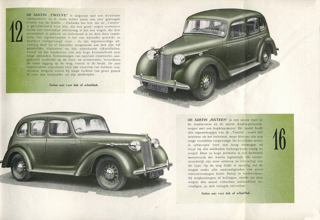 1946 Austin Range (Germany) Brochure Page 4